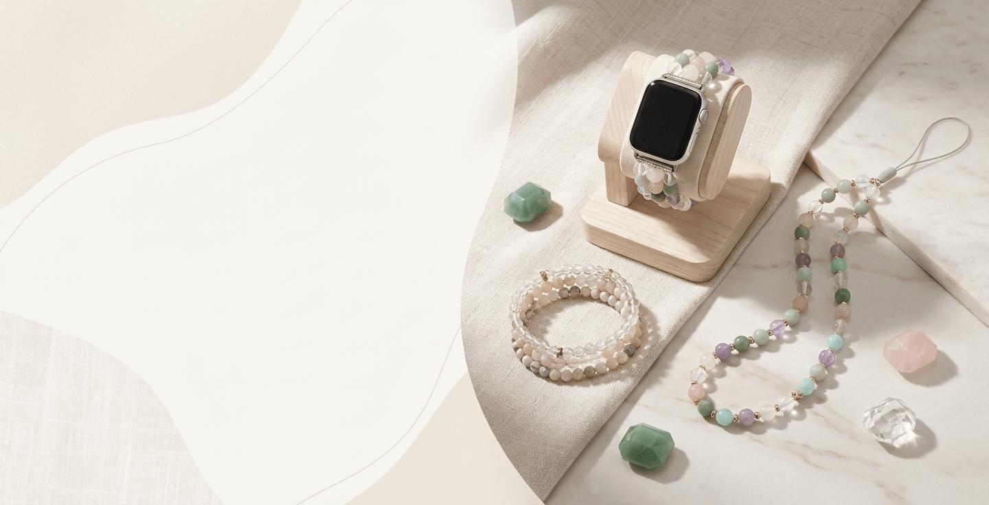 Crystal jewellery aligned to your energy